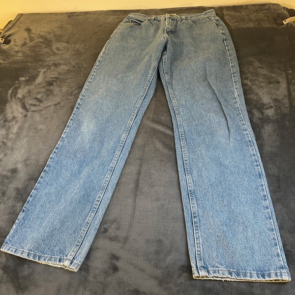 Lee Riders Relaxed Fit Jeans Light Wash Denim Pants Womens Size 8 L 30x33.5" - Picture 2 of 12